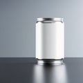 Soda drink or beer can, metail container for liquids, generic blank product packaging mockup Royalty Free Stock Photo