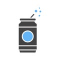 Soda icon vector image.