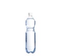 Soda water bottle with blank label. Royalty Free Stock Photo