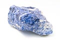 Sodalite Mineral Specimen Royalty Free Stock Photo