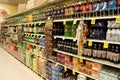 Sodas in supermarket Royalty Free Stock Photo