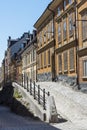 Sodermalm Stockholm: cobblestone street