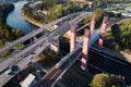 Bridges over Sodertalje canal