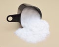 Sodium acetate, CH3COONa the sodium salt of acetic acid Royalty Free Stock Photo