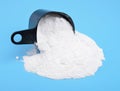Sodium carbonate also known as washing soda, soda ash and soda crystals. Royalty Free Stock Photo