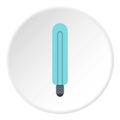 Sodium lamp icon, flat style