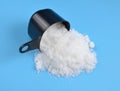 Sodium nitrate is the chemical compound with the formula NaNO3. Royalty Free Stock Photo