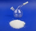 Sodium nitrate is the chemical compound with the formula NaNO3. Royalty Free Stock Photo