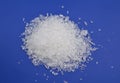 Sodium thiosulfate or sodium thiosulphate is an inorganic compound with the formula Na2S2O3 - xH2O. Royalty Free Stock Photo