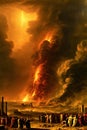 Sodom and Gomorrah destroyed by god, story of the bible