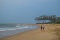 Sodwana bay pristine beach near a lagoon and Isimangaliso wetlan