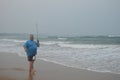 Sodwana bay pristine beach near a lagoon and Isimangaliso wetlands