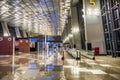 The Soekarno Hatta international airport of Jakarta Indonesia at terminal 3Ã¯Â¼ÅA beautiful architectural interior design