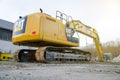 Soest, Germany - December 30, 2018: Cat 323 Hydraulic Excavator Caterpillar