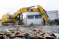 Soest, Germany - December 30, 2018: Cat 323 Hydraulic Excavator Caterpillar