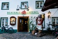Soest, Germany - September 12, 2021: Brauhaus Zwiebel brewery restaurant Royalty Free Stock Photo
