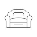 Sofa or couch line icon