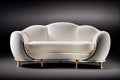 sofa furniture isolated on white background Royalty Free Stock Photo