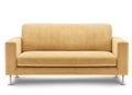 Sofa furniture on white background