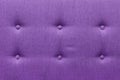 Sofa leather purple upholstery texture background furniture luxury abstract button pattern style decor vintage Royalty Free Stock Photo