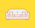 Sofa line icon