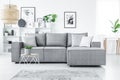 Sofa in living room Royalty Free Stock Photo