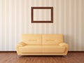 Sofa in rest room Royalty Free Stock Photo