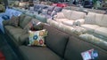 Sofa selling at furniture store Royalty Free Stock Photo