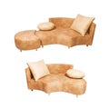 Sofa set Royalty Free Stock Photo