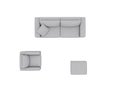 Sofa set top view path selection