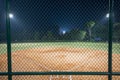 Softball field located in Jakarta, Indonesia Royalty Free Stock Photo