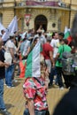 Sofia ,Bulgaria -14/05/2020 .Anti-government protests