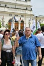 Sofia ,Bulgaria -14/05/2020 .Anti-government protests