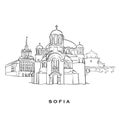 Sofia Bulgaria famous architecture