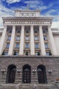 SOFIA, BULGARIA - JANUARY 03: Seat of the unicameral Bulgarian Parliament National Assembly of Bulgaria, on January 03, 2017