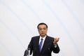 Chinese Premier Li Keqiang Royalty Free Stock Photo