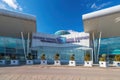 Sofia, Bulgaria -17 March 2023: Sofia Airport architecture in Bulgaria. Sofia Airport is the main international airport of