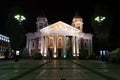 SOFIA, BULGARIA - MAY 7, 2018: Ivan Vazov National Theatre in the city center of Sofia, Bulgaria. Royalty Free Stock Photo