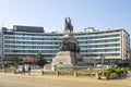 the statue of Tsar Osvoboditel in Sofia, Bulgaria