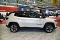 Sofia, Bulgaria, October 13-2017: Jeep Compass at Sofia Motor Show