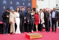 Sofia Richie, Miles Richie, Nicole Richie, Lionel Richie, Lisa Parigi and Benji Madden Royalty Free Stock Photo