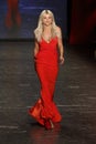 Sofia Richie walks the runway at The American Heart Association's Go Red For Women Red Dress Collection 2016