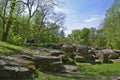 Sofiyivka National Dendrological Park is an arboretum Royalty Free Stock Photo