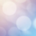 A soft, abstract background featuring diffused, overlapping bokeh circles in pastel Royalty Free Stock Photo