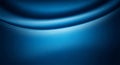 Soft abstract blue curved surface with smooth depth Royalty Free Stock Photo