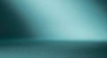 Soft abstract cyan space with minimal light and clean surface Royalty Free Stock Photo