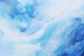 soft abstract futuristic waves of watercolor paint with a smooth transition of colors, blue shades, background, design concepts