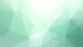 Soft Abstract Green Triangles Background for Creative Projects