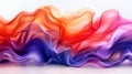 Soft Abstract Ripples in Pastel Hues of Silken fabrics Waves of Color background Royalty Free Stock Photo