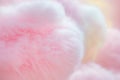 Soft as a Cloud, Puffy Pink Fur Texture, Easter Bunny - Wallpaper, Background Royalty Free Stock Photo